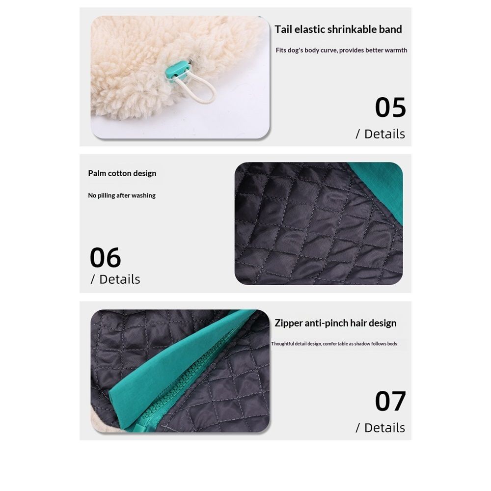 Dog Cold Weather Coats for Small Medium Large Gogs Outdoor Indoor Activities-Warm Pet Winter Clothes Jackets - Windproof Warm Colors Style Dog Vest (Beige, S)