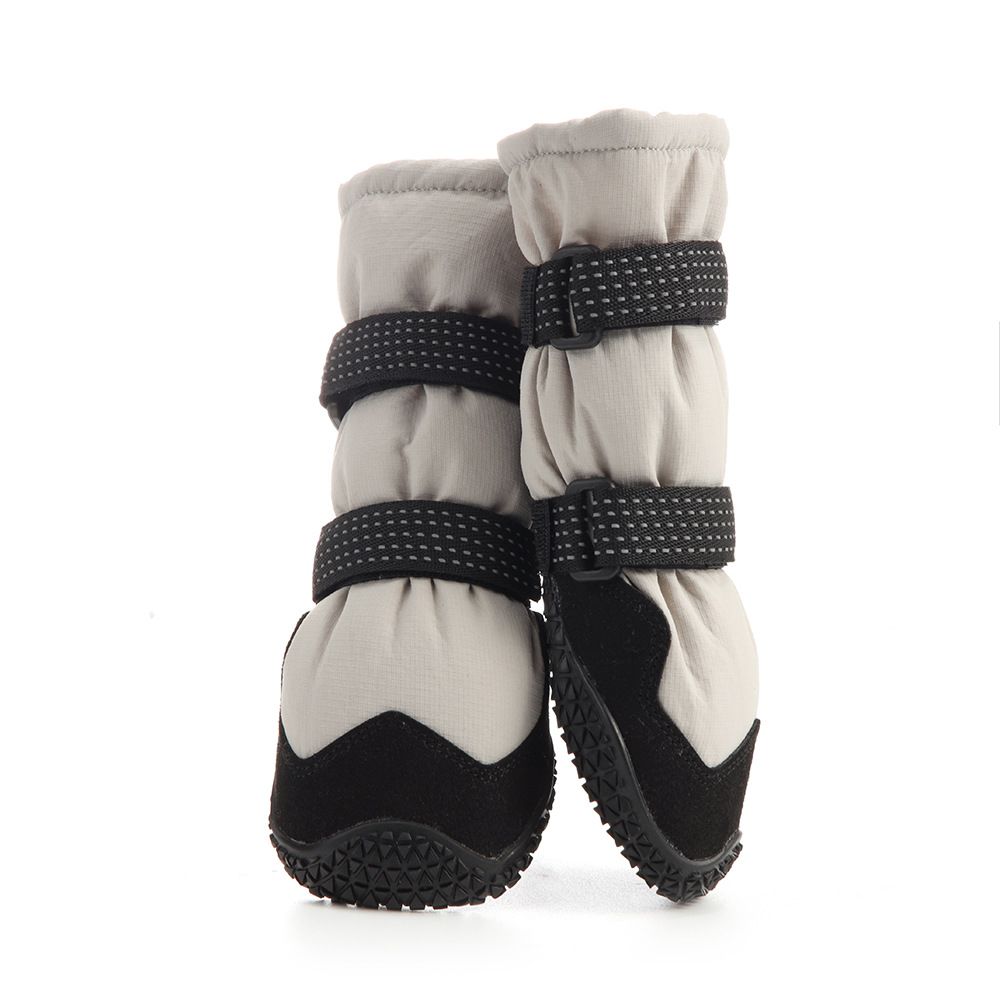 Winter Dog Snow Boots with Warm Lining, Dog Shoes for Large Small Medium Dogs, Dog Booties and Paw Protectors, Anti-Slip Dog Shoes with Reflective for Snow, Hardwood Floors, Hiking (Size 2)