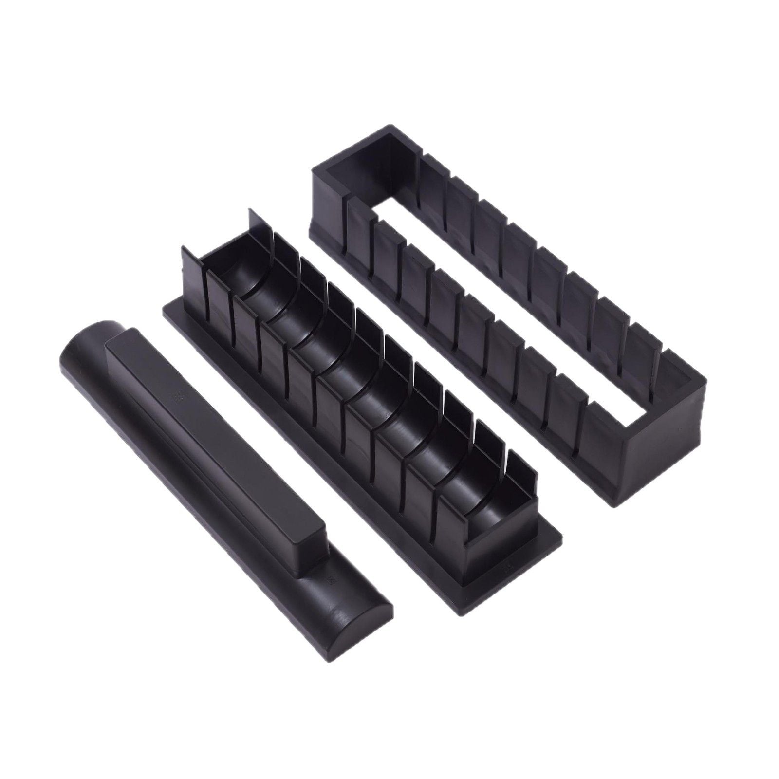 Sushi Maker, Sushi DIY Mold Set - Easy Sushi Making Kit, Help to Make Round Shaped Sushi, Easy Sushi Making Kit（black）