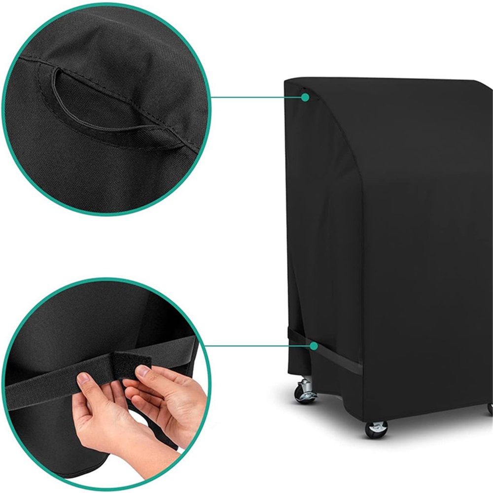 Burner Gas Grill Cover 32 inch, Heavy Duty Waterproof Small BBQ Grilling Cover, for More Grills with Collapsed Side Tables, All Weather Protection