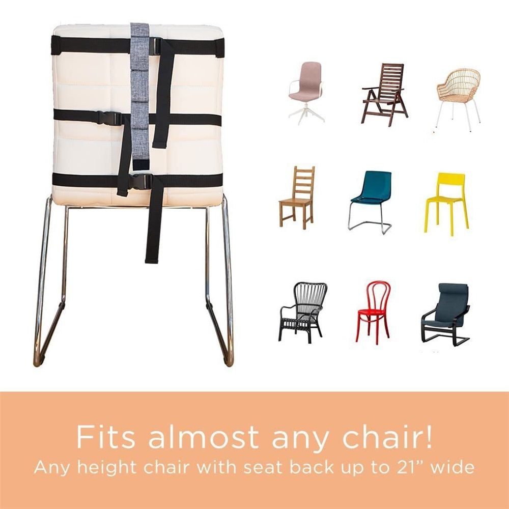 Compact Travel High Chair | Portable High Chair for Baby | Baby Travel Essential Harness Seat | Must Haves for Vacations, Restaurants, Family Visits with Babies | Portable Highchair Seat