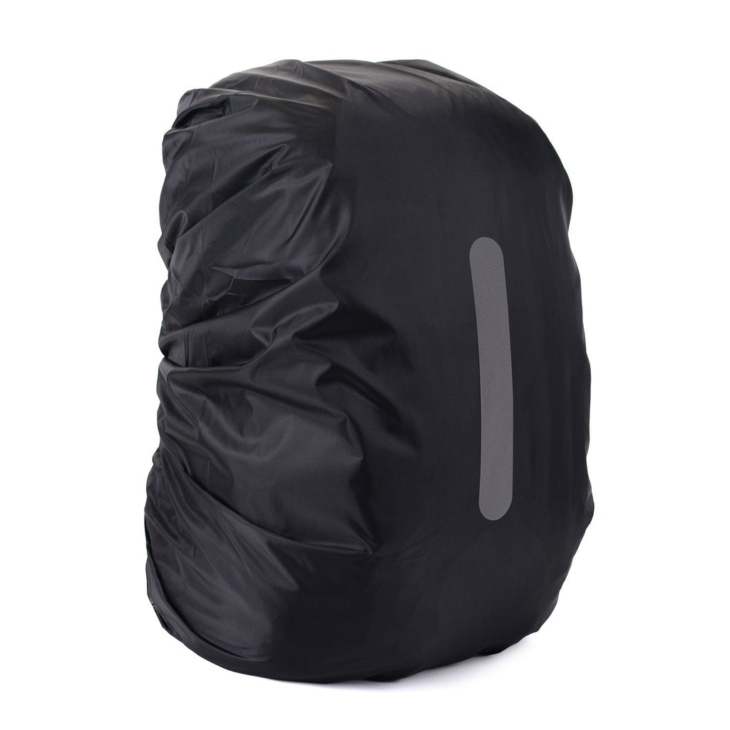 Waterproof Backpack Rain Cover, Non-Slip Backpack Cover with Vertical Reflective Strap Stay Dry for Hiking, Camping, Hunting（XL）