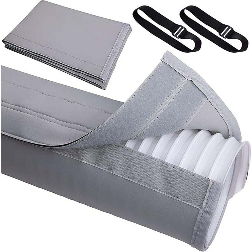 Air Conditioner Hose Cover Wrap - AC Hose Duct Vent Cover Sleeve Insulated Cover for Portable AC for 5" & 5.9" Diameter Exhaust Hoses Tube