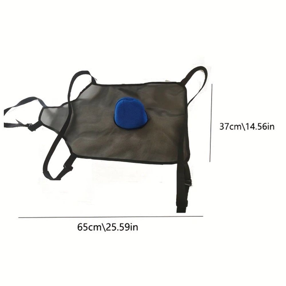 2 pack Goat Anti Breeding Apron – Adjustable Anti-Mating Skirt for Goats and Sheep, Livestock Bellyband Harness for Bucks, Sheep Control Clothing, Farm Animal Supplies（black）