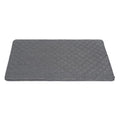 Chew Proof Dog Crate Bed Mat, 29"x18.5" Kennel Pad for Aggressive Chewers, Plaid Durable Puppy Crate Mats for Medium Dogs Cages（L）