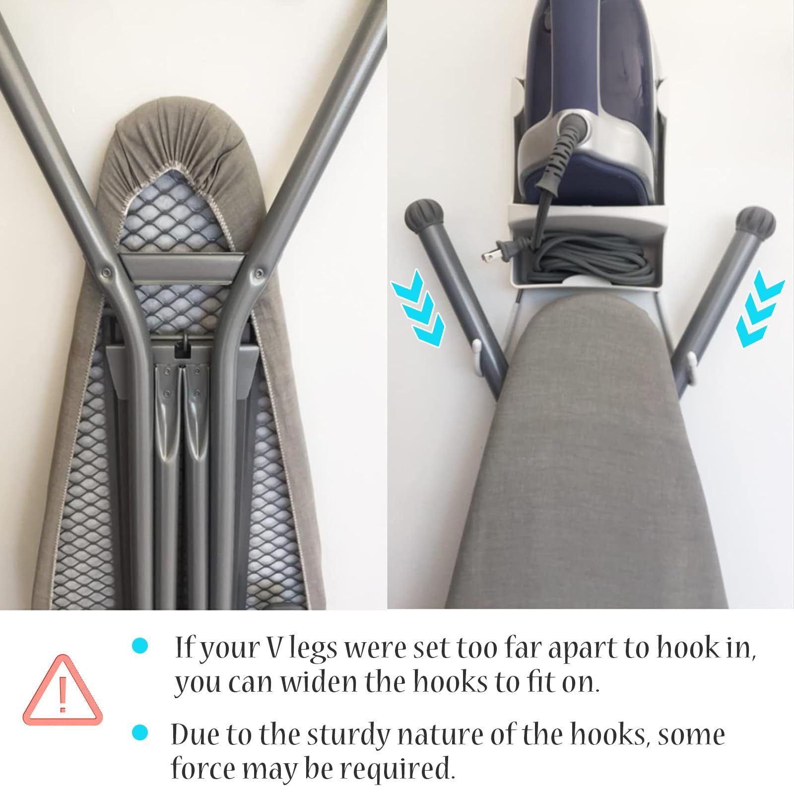 Wall Mounted Ironing Board Rack Electric Iron Holder Household Bathroom Shelf, Board Rack Electric Iron Holder Household Bathroom Shelf
