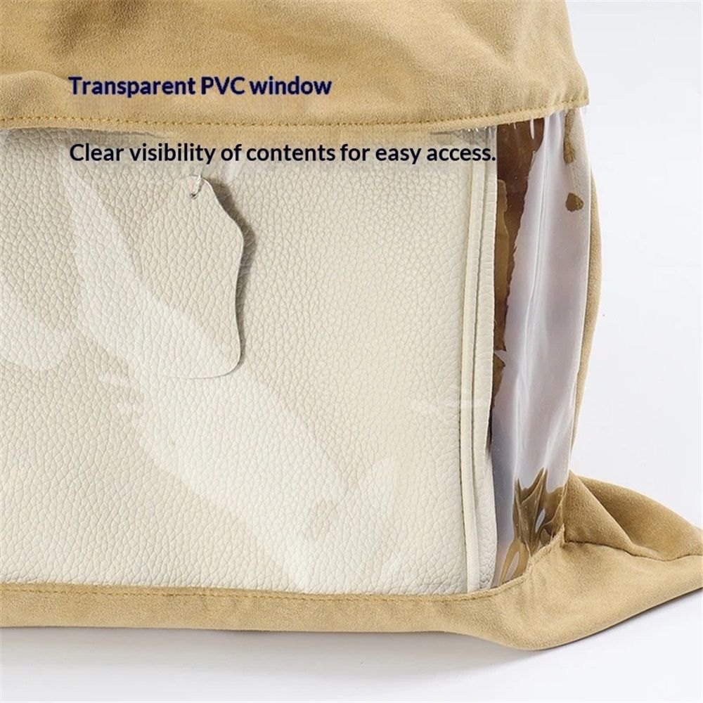 5 set Dust Bags For Handbags - Purse Dust Bags, Shoes and Handbag Covers For Storage - Neutral Protector Dustbags