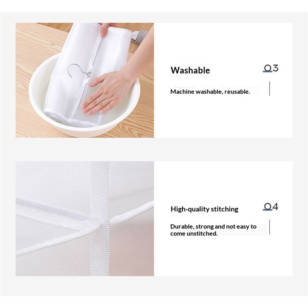 2 Packs Hanging Handbag Purse Organizer for Closet, 8 Pockets Space Saving Purse Storage Organizers, Wardrobe Bag Organizer Pocketbook Organizer, 110*35*30cm（only bags）