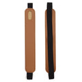 2 pack Pencil Holder Compatible with Pencil Sling Sleeve PU Leather Pouch Case Pocket Accessories Elastic Band Fit Notebook/Tablets - light brown（Excluding pencils）