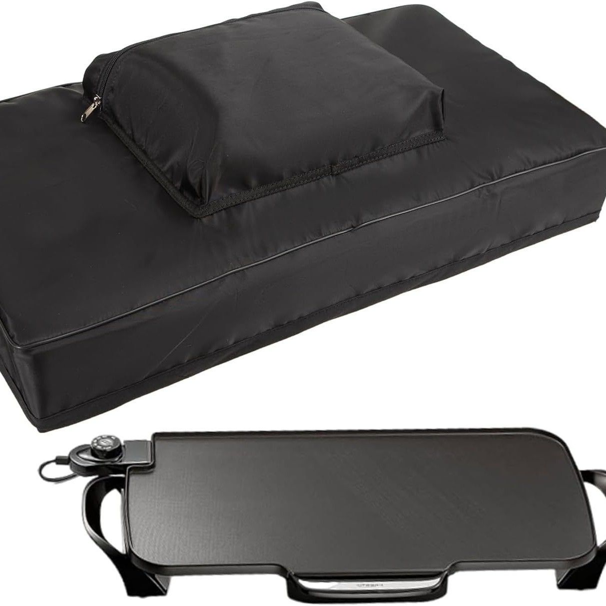 Electric Griddles Dustproof Cover with Electric Griddle, Protective Cover for Most Griddle, Antistatic Protector Covers, Durable and Long-Lasting (Cover Only)