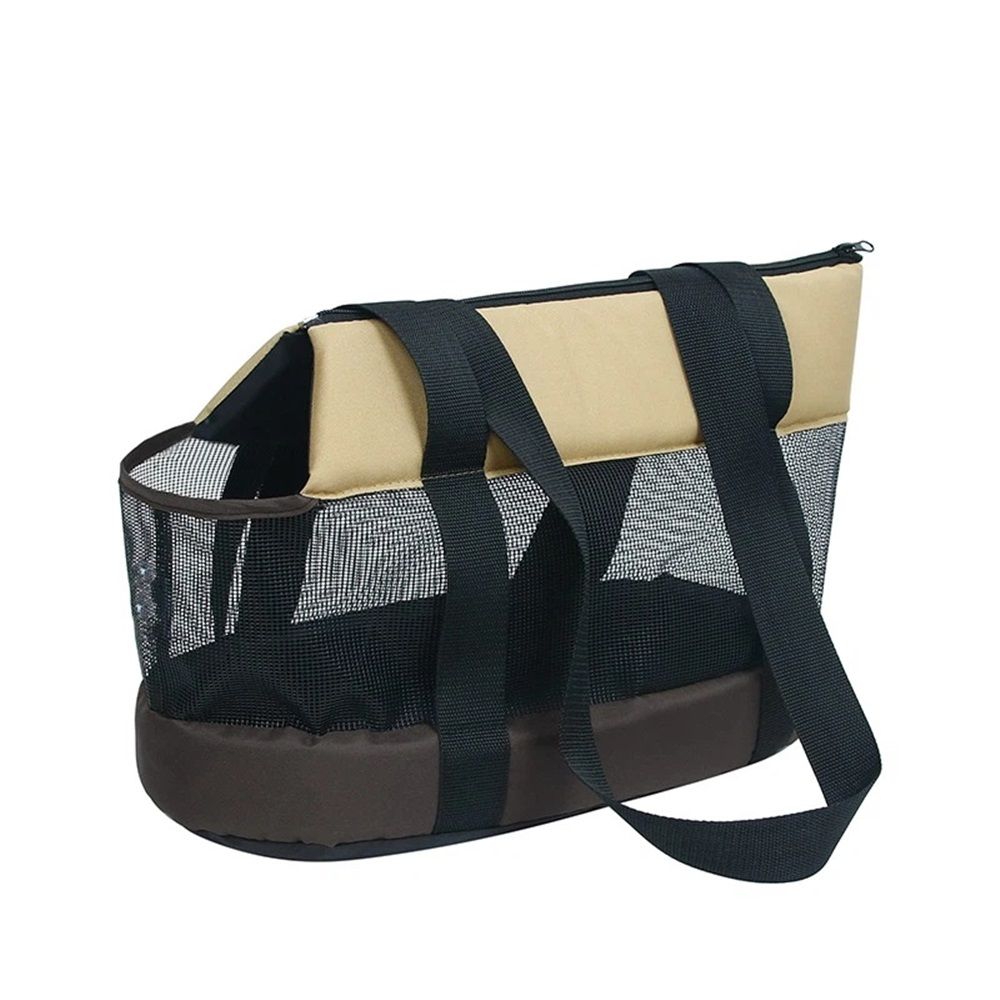 Dog Purse Carrier for Small Dogs, Cats - Dog Carrier Purse with Secure Harness Clip, Dog Tote Bag Carrier, Large Space, Breathable Design(S)