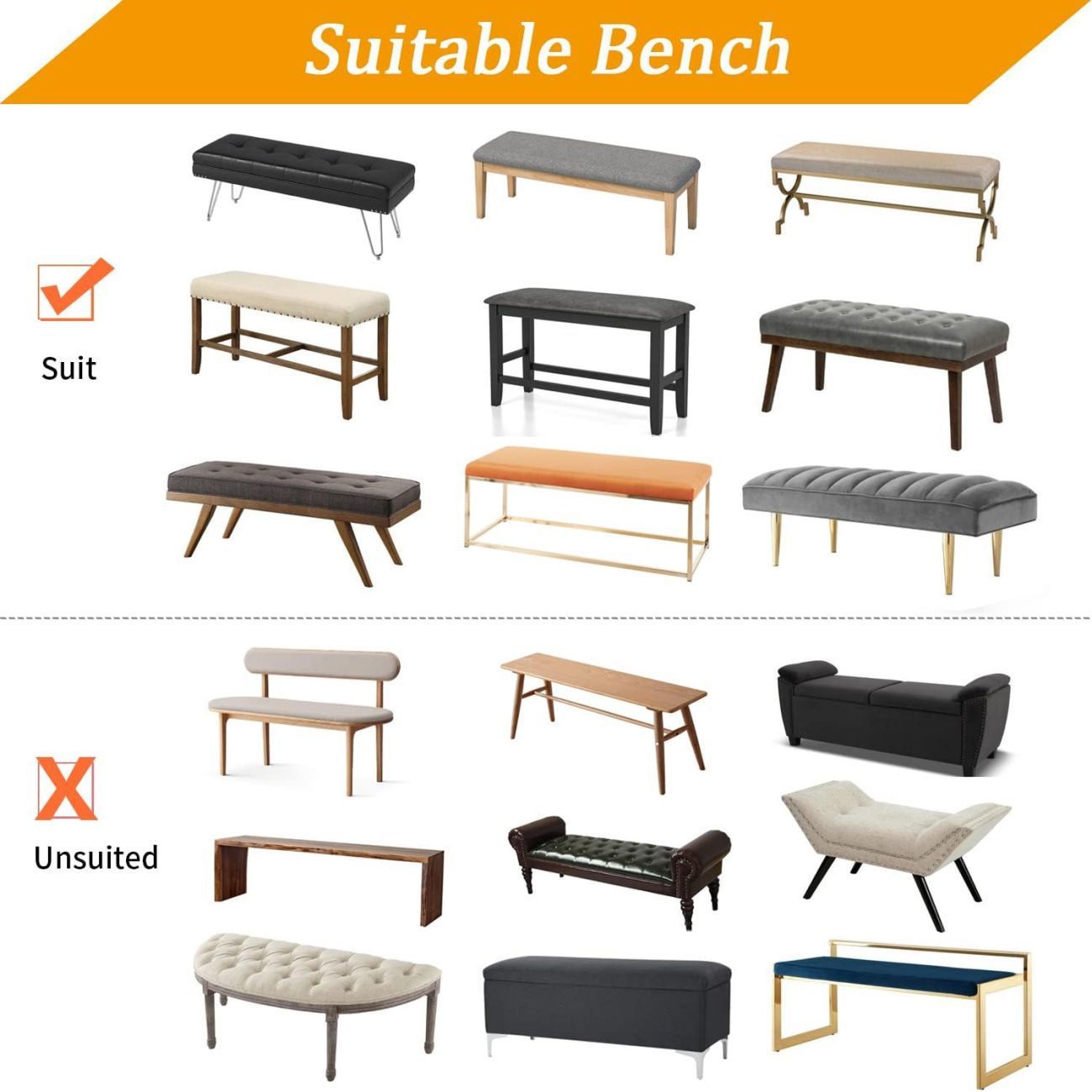 Bench Cover Waterproof Bench Covers Slipcover Rectangle Stretch Bench Covers for Dining Room Kitchen Washable Bench Slipcover Protector (Bench Cover,Beige)