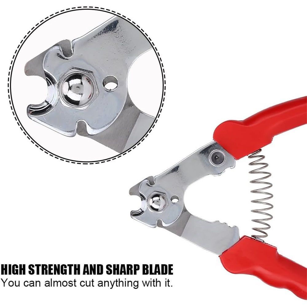 Bicycle Bike Cable Housing Cutter Tool Mountain Bike Brake Cable Housing Cutter Heavy Duty Multifunction Bicycle Spoke Wire Cable Cutter Repair Tool Speed Rear Brake Cable