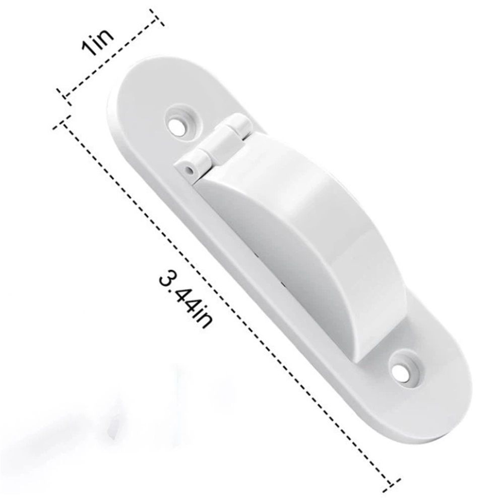 4 pack Wall Switch Guard, Child Proof Light Switch Cover Guard | Toggle Style | Light Switch Protection | Keep Toggle Switch in On or Off Position | White（Excluding screws）