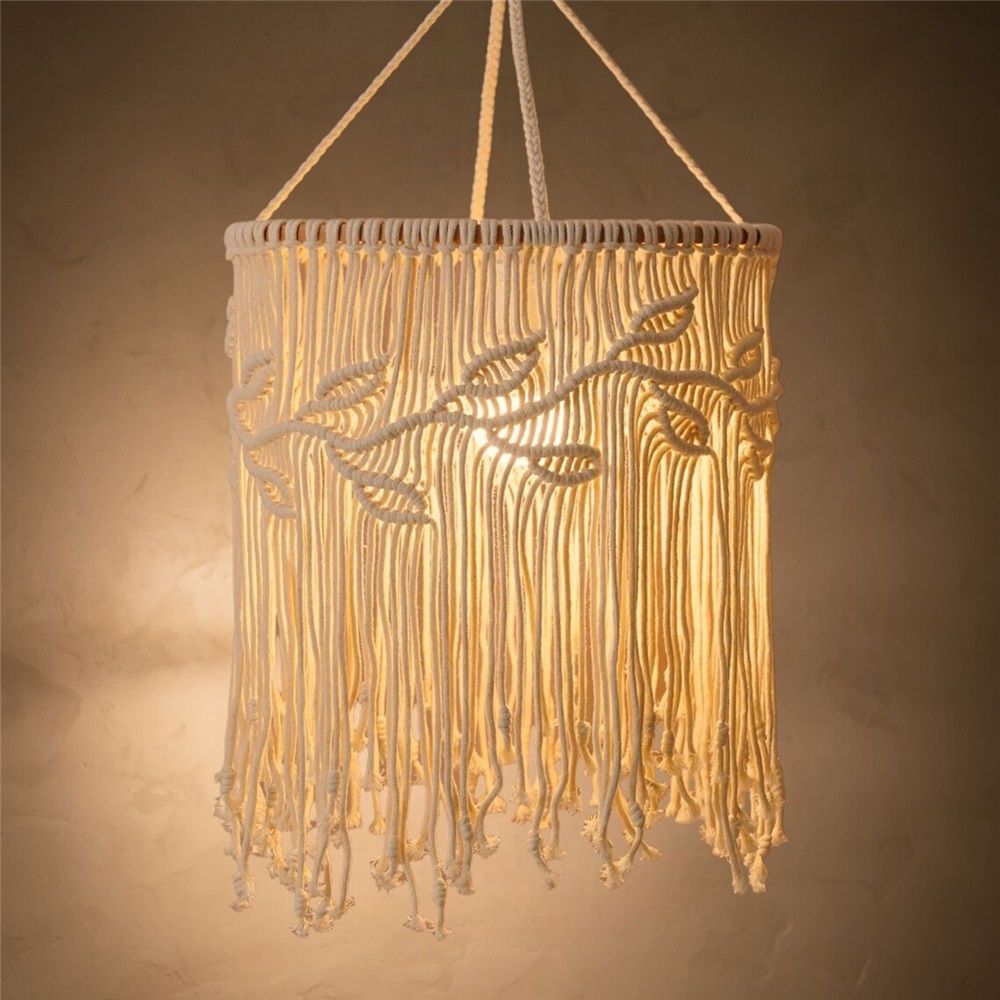 Hanging Lamp Shade Lamp Shade Light Cover Pendant Ceiling Decor for Living Room, Bedroom and Bathroom, Bulb Not Included
