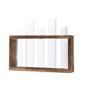 Glass Plant Propagation Station with 5 Test Tubes Planter Vase with Wooden Stand Birthday Gifts for Women Mom Plant Lovers