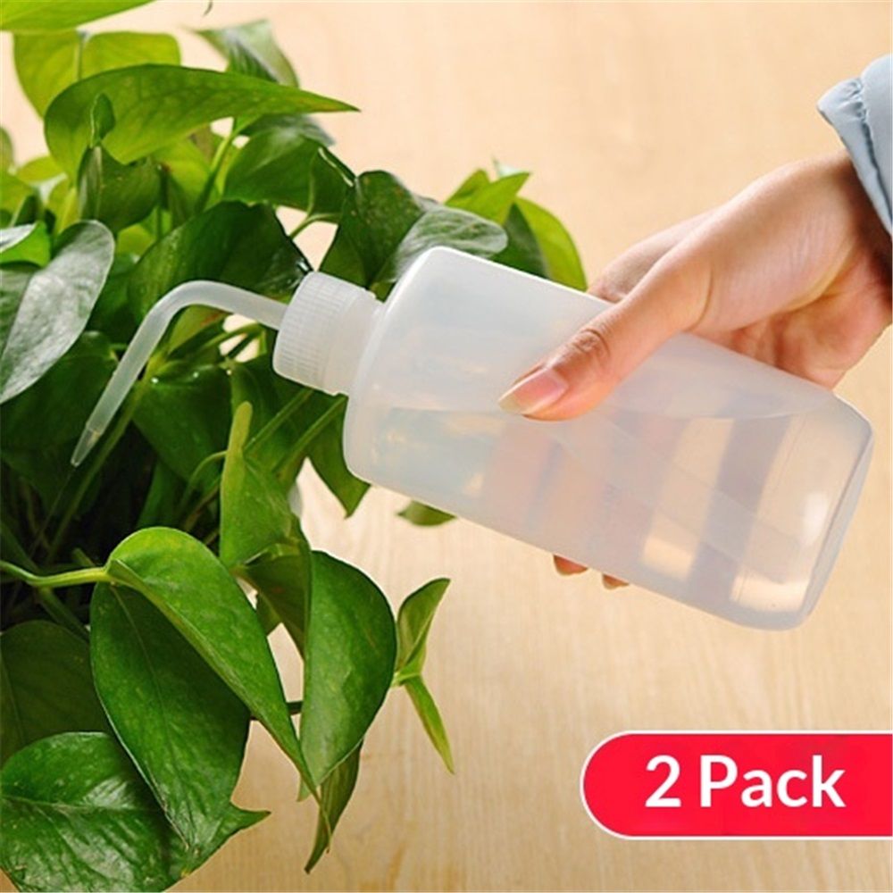 2 pack Liquid Filling Bottle - 500mL, Convenient plastic Tattoo Squeeze Bottle for Label Tattoo Supplies