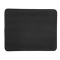 3 pack Cat Litter Mat in Black: Small Cat Mat for Cat Litter Box 11.8*11.8in – Cat Litter Tray Mat – Cat Litter Tray Mats Indoor – Cat Accessories