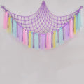 Stuffed Animals Net or Hammock, Toy Hammock Hanging Stuffed Animals Storage Organizer Holder Room Décor for Nursery Kids Bedroom（only bag,without LED strip）
