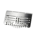 2 pack Griddle Accessories of Grease Gate, Griddle Blocker Food Mesh Screen Goalie Cover, Blocks Food from Falling into Rear Grease Trap