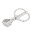 Cigar Scissors Cutter,Stainless Steel Guillotine Double Blade Straight Cut Scissors (Silver) for Cigars
