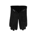 1 pair Womens Winter Warm Gloves With Sensitive Touch Screen Texting Fingers, Lined Windproof Gloves（black）