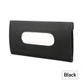 2x Car Sun Visor Tissue Holder Napkin Case Backseat Tissue Box Black
