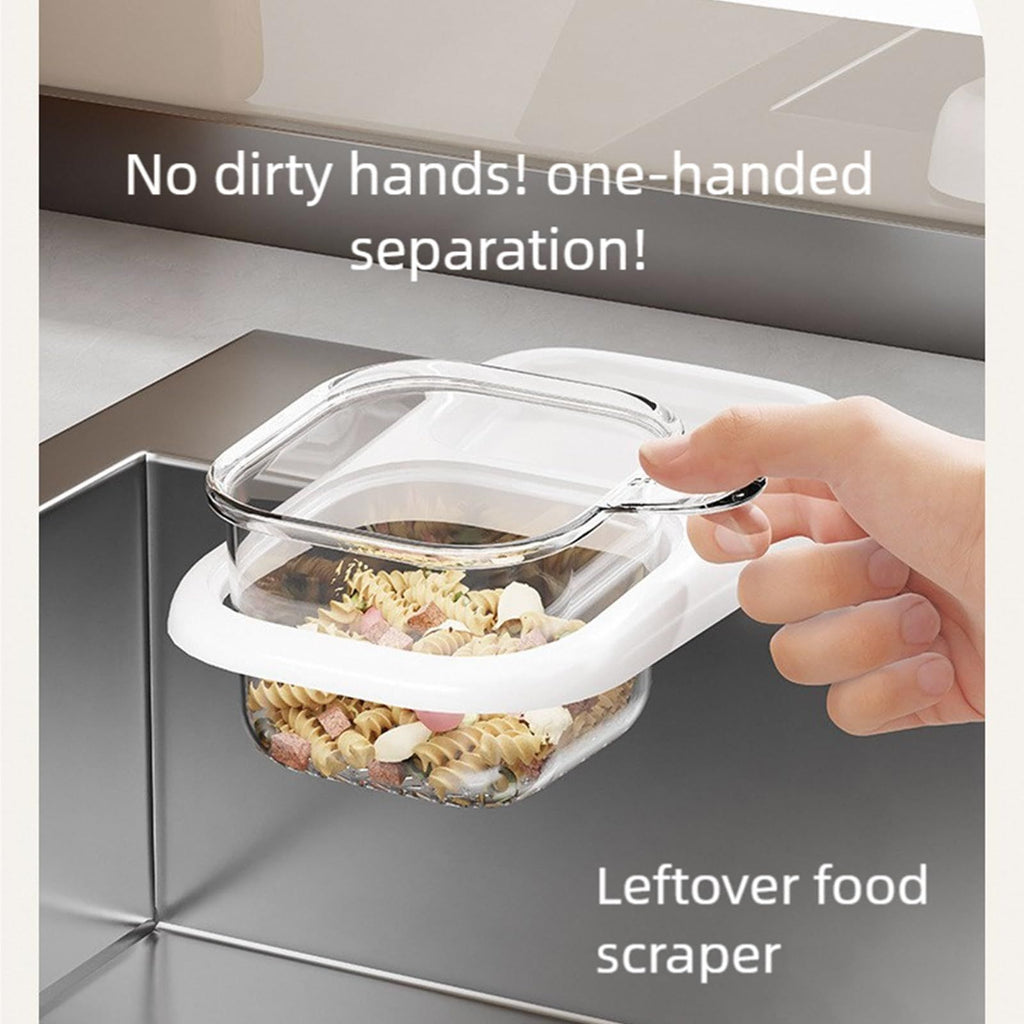 Milky white self-designed Sink Drain Basket, Detachable Kitchen Food Residue Filter Strainer Holder for Leftovers Tea Leaves Waste Water Draining Rack