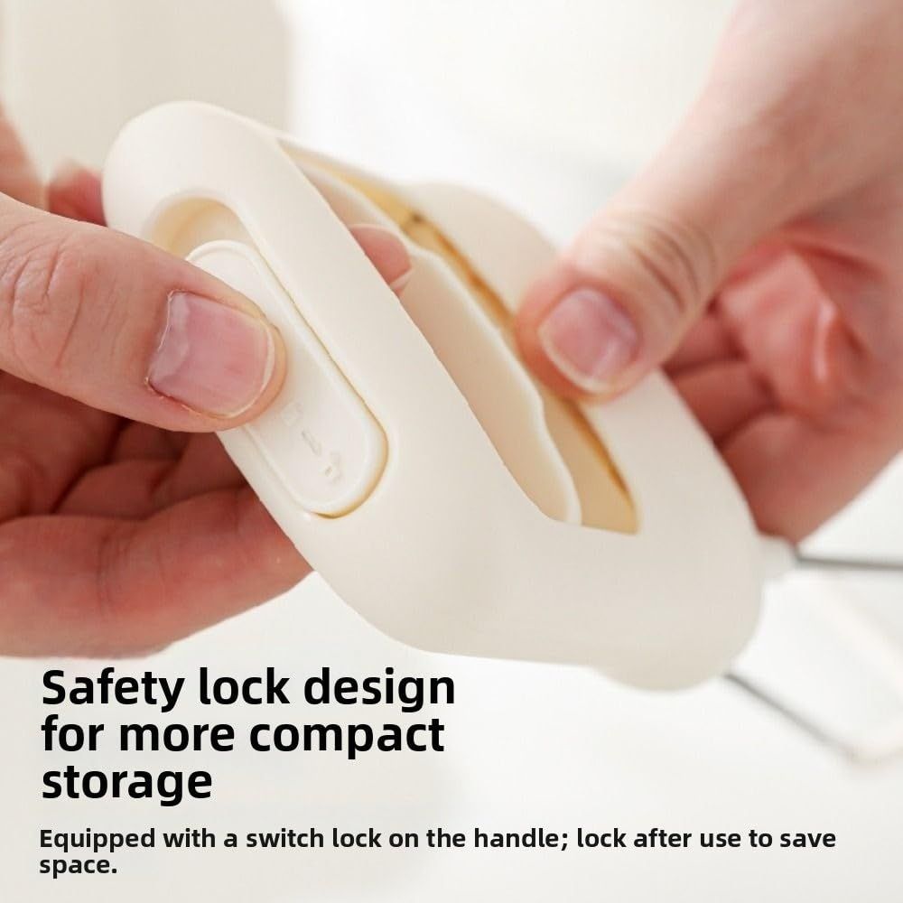 Extra Large white high-quality Heat Resistant Bowl Clip, Wide Angle Non-Slip Hot Dish Gripper Tongs for Kitchen Steamer Cooking