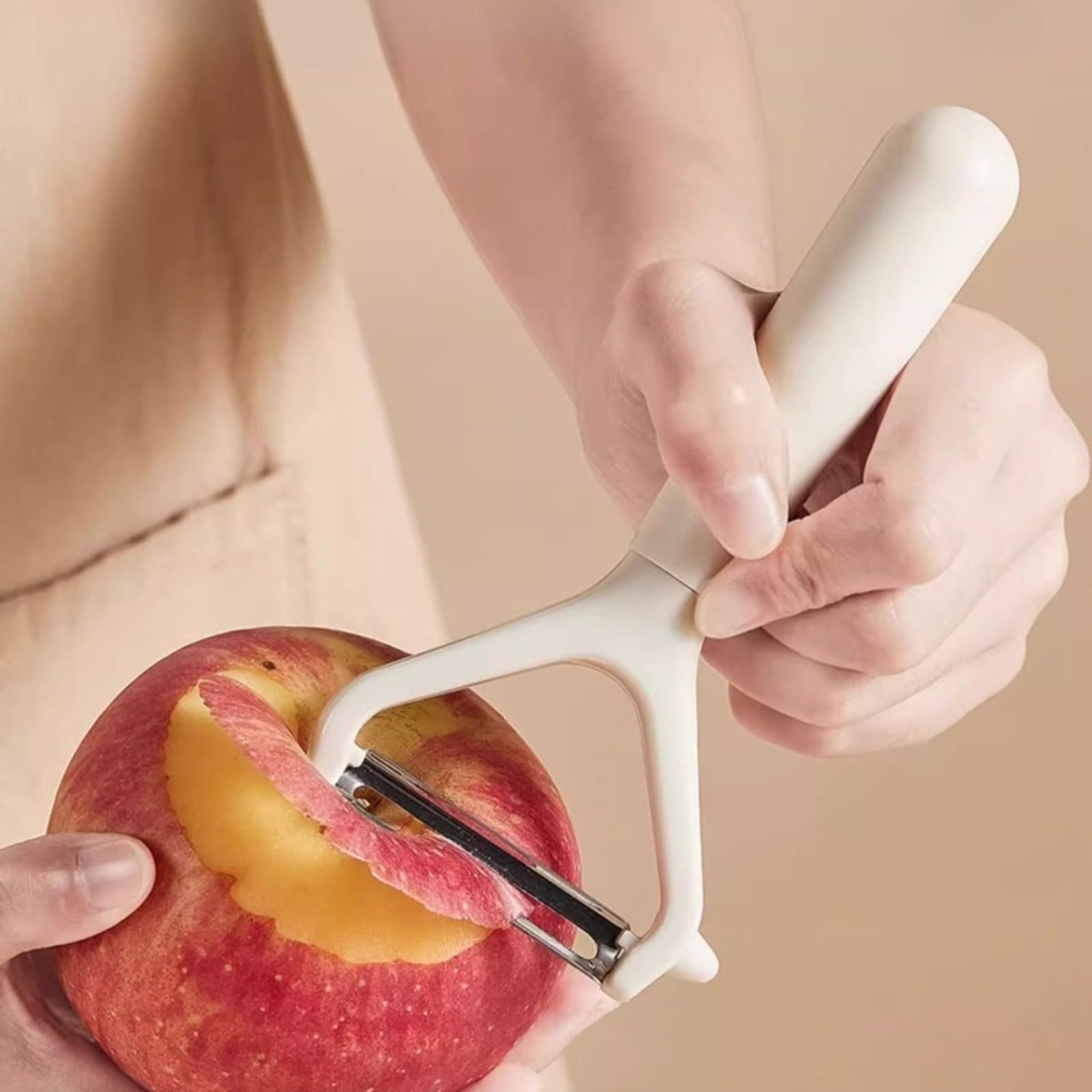 Swivel Vegetable Peeler – Kitchen Peeling Tool for Potatoes, Carrots, Apples & Cucumbers, Multi-Functional Fruit and Vegetable Peeler, 5.51"x2.76"x0.39" (Mix 2)