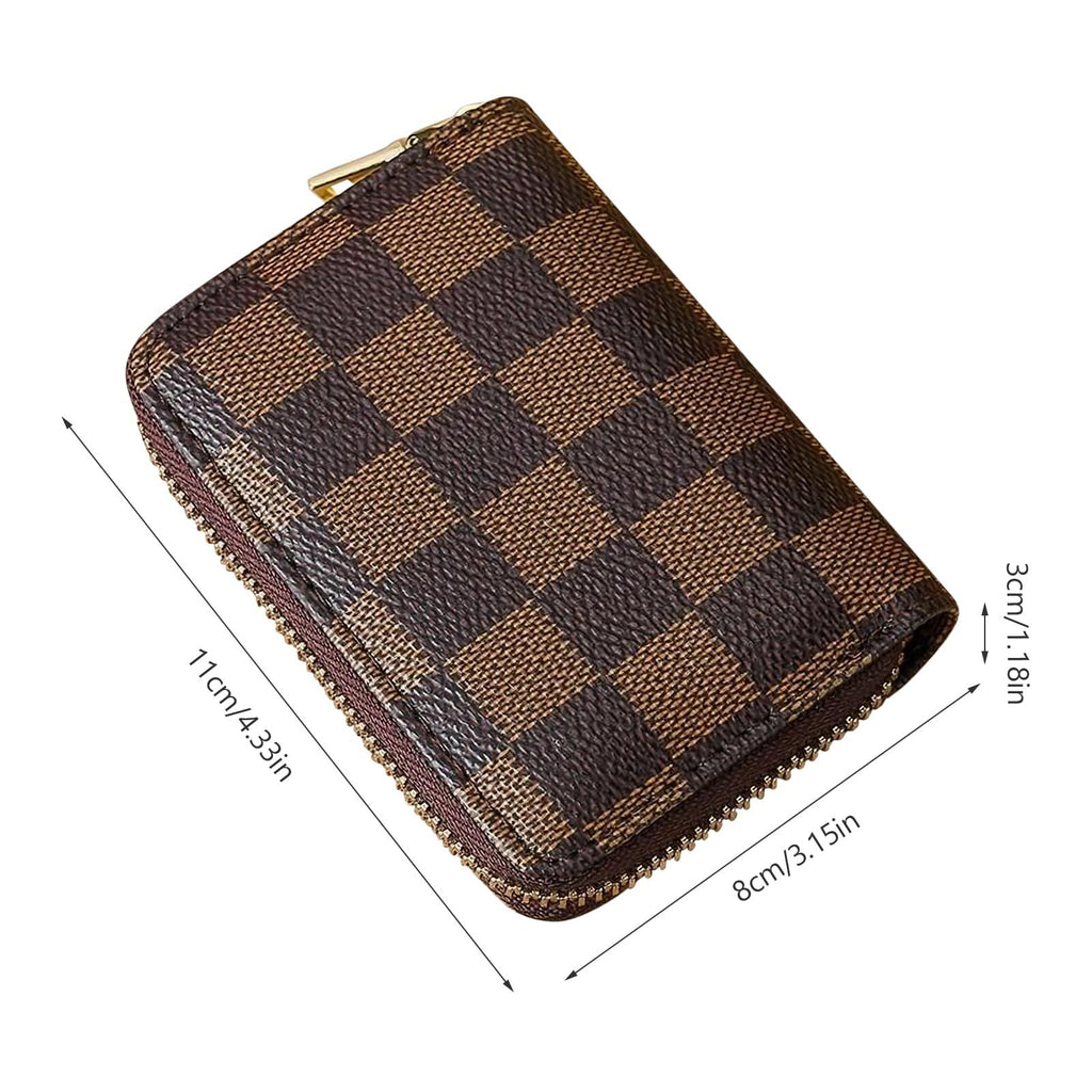 Coffee Anti-Magnetic Card Holder, Creative Multi-Slot Large Capacity Card Wallet, Storage for Bank Cards, ID, Driver Licence & Business Cards