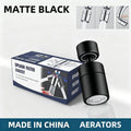 Splash-proof Nozzle Matte Black