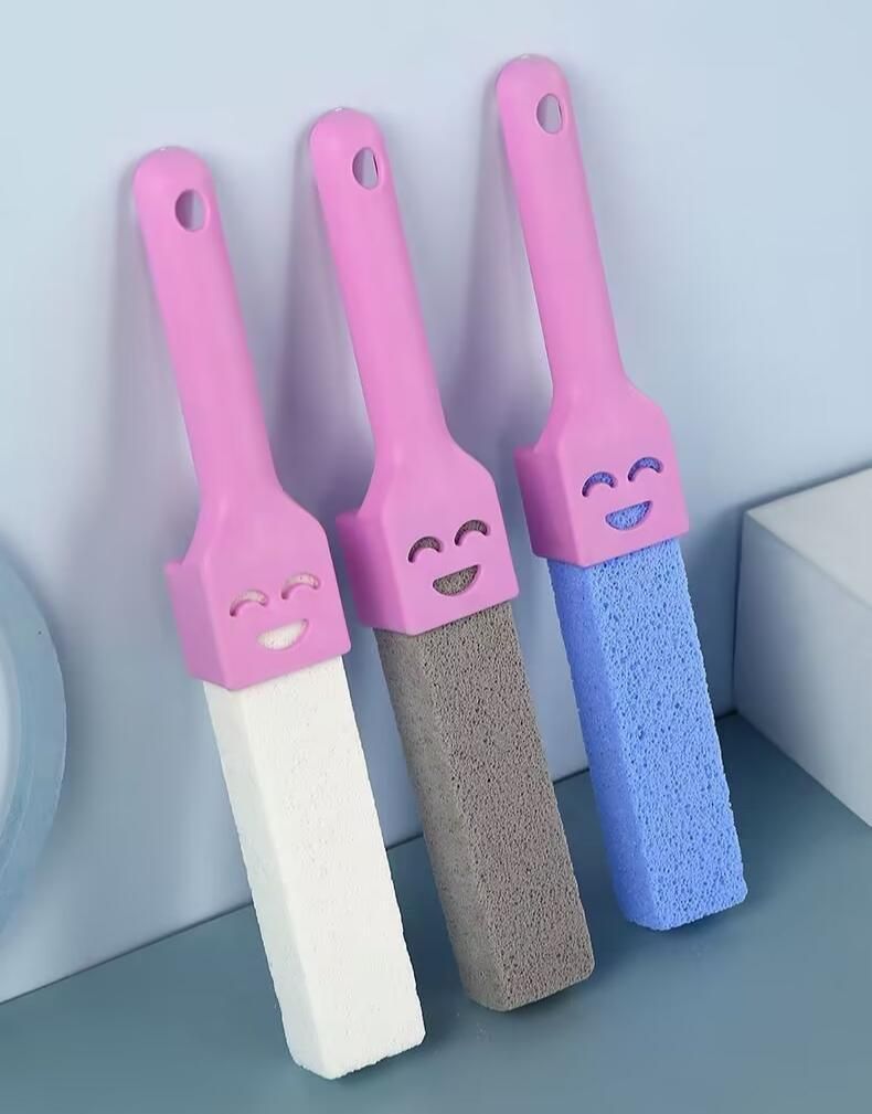 1 Purple Handle + 2 Pumice Stones