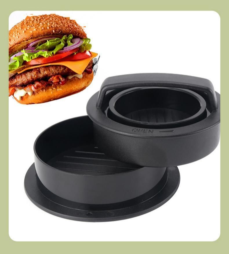 Hamburger Patty Press, Self-adhesive Bag Packaging
