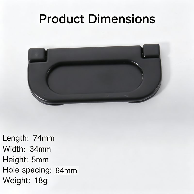 10 Pcs M8857-64 Black Hidden Snap