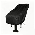 Waterproof Black Small Boat Captain Seat Cover