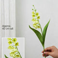 Artificial Yellow Lily of The Valley, Healing Decor, 3 Pack