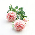 Artificial Pink French Peony, Sweet Decor, 2 Pack