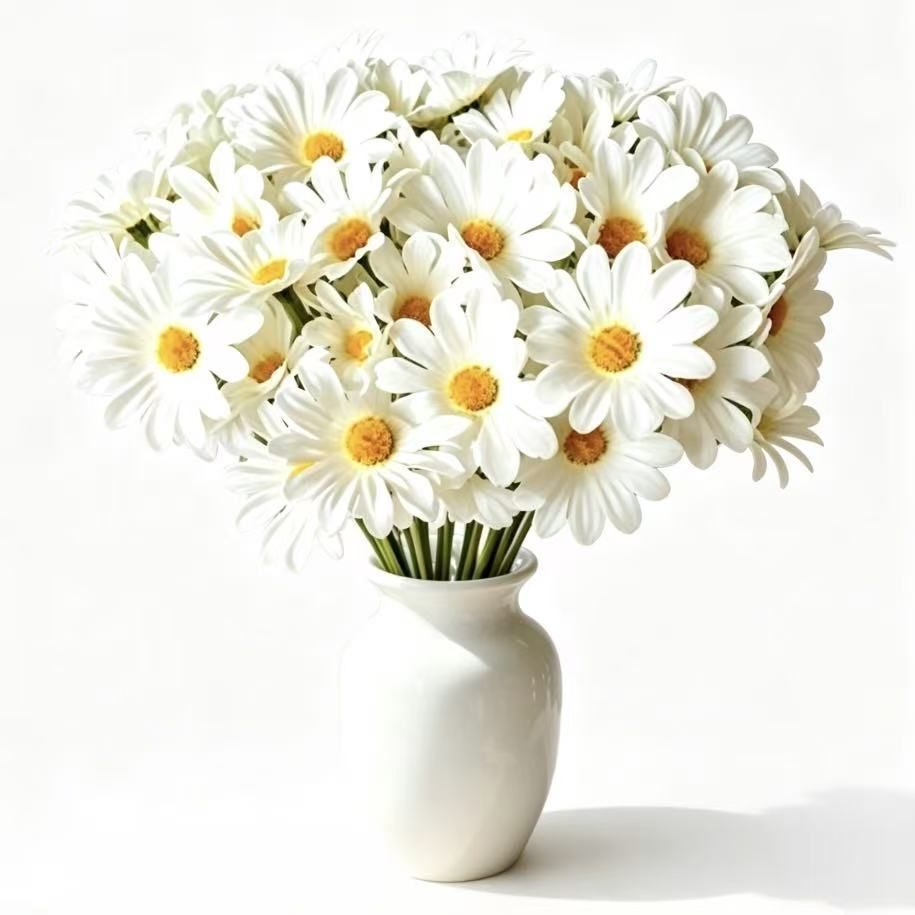 Coastal Aussie Style Artificial Chamomile Daisy, Bring Soft Countryside Vibe To Your Home 20 pcs