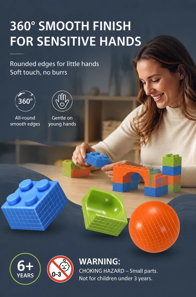Imaginative Marble Run Building Blocks DIY Puzzle Toy, 89pcs Small Track (Colour Box Pack)