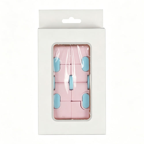 2pk Pastel Pink Macaron Infinity Fidget Cube