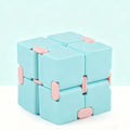 2pk Pastel Blue & Yellow Infinity Fidget Cube