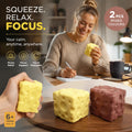 Chocolate & Yellow Cheese Stress Relief Toy 2 Pack