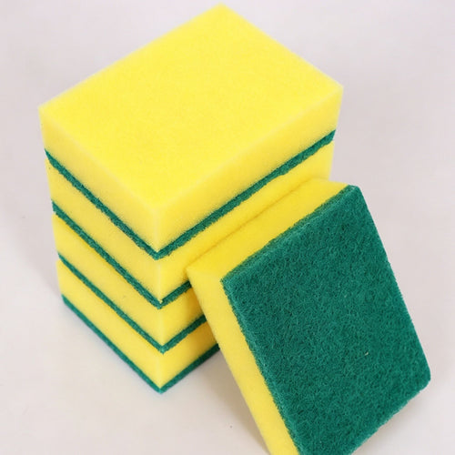 10pk Square Dual Sided Dish Sponge