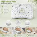 Pressure Free Ear Pillow 39x28x6, Bohr Grey, Avoid Ear Soreness With Headphones