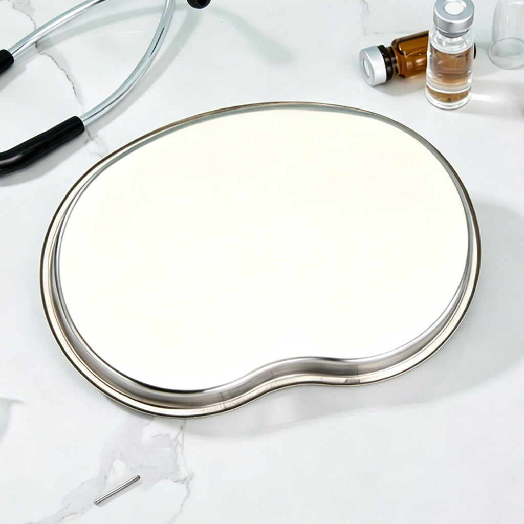Deep Small Kidney Tray 304 Stainless Steel 2pcs