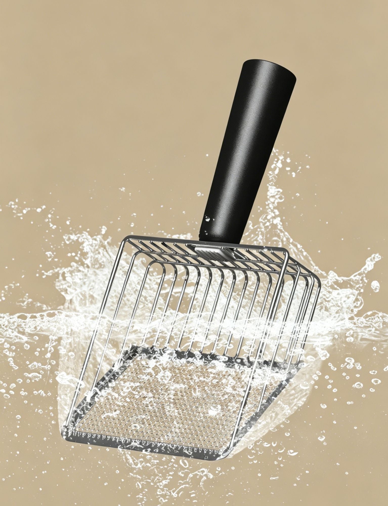 White Multi-function Litter Scoop Set