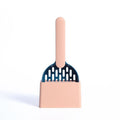 Indigo-Pink Two-tone Litter Scoop Set