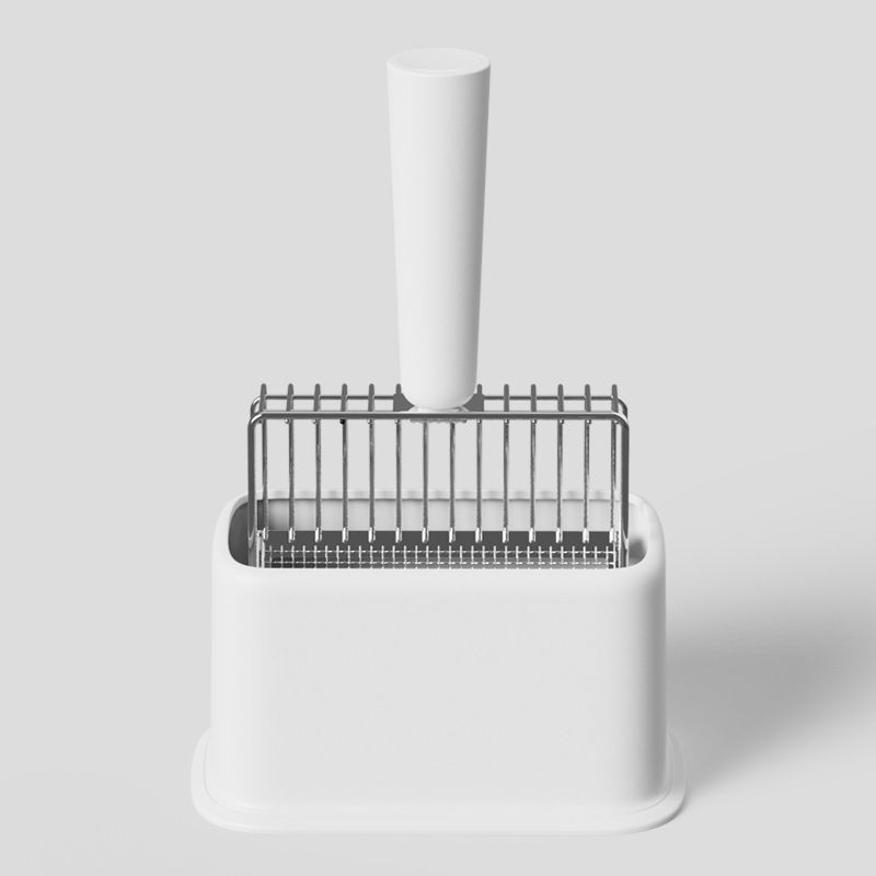 White Multi-function Litter Scoop Only