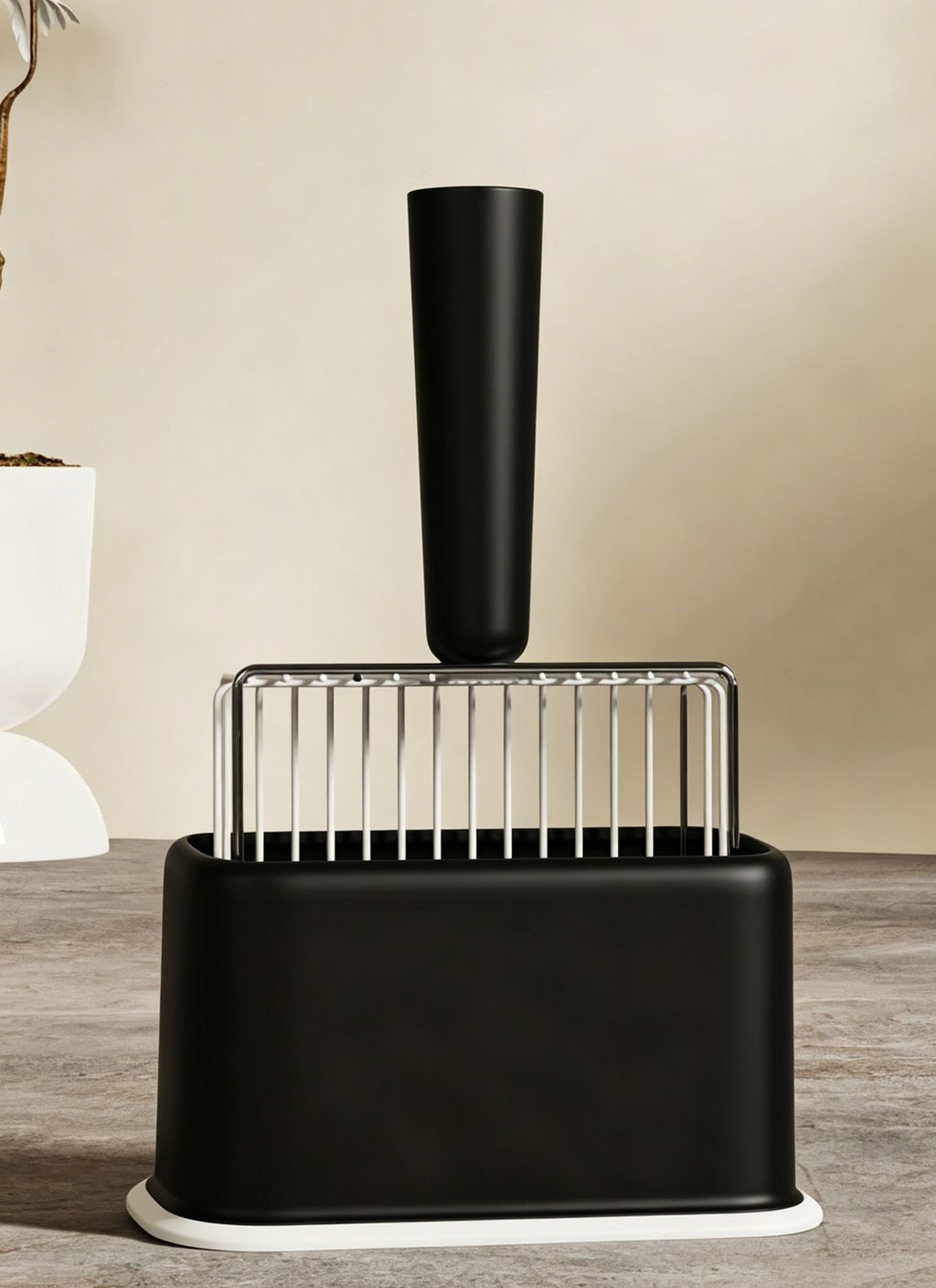 White Multi-function Litter Scoop Only